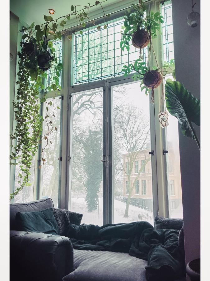 Lovely, 1898 Jugendstil Design Apartment, Old Haarlem City Centre, Fully Renovated With Parkview Near Amsterdam And Zandvoort, Bloemendaal Beach Екстериор снимка